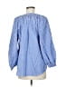 Wyse Blue 3/4 Sleeve Blouse Size 8 (3) - photo 2