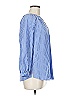 Wyse Blue 3/4 Sleeve Blouse Size 8 (3) - photo 4