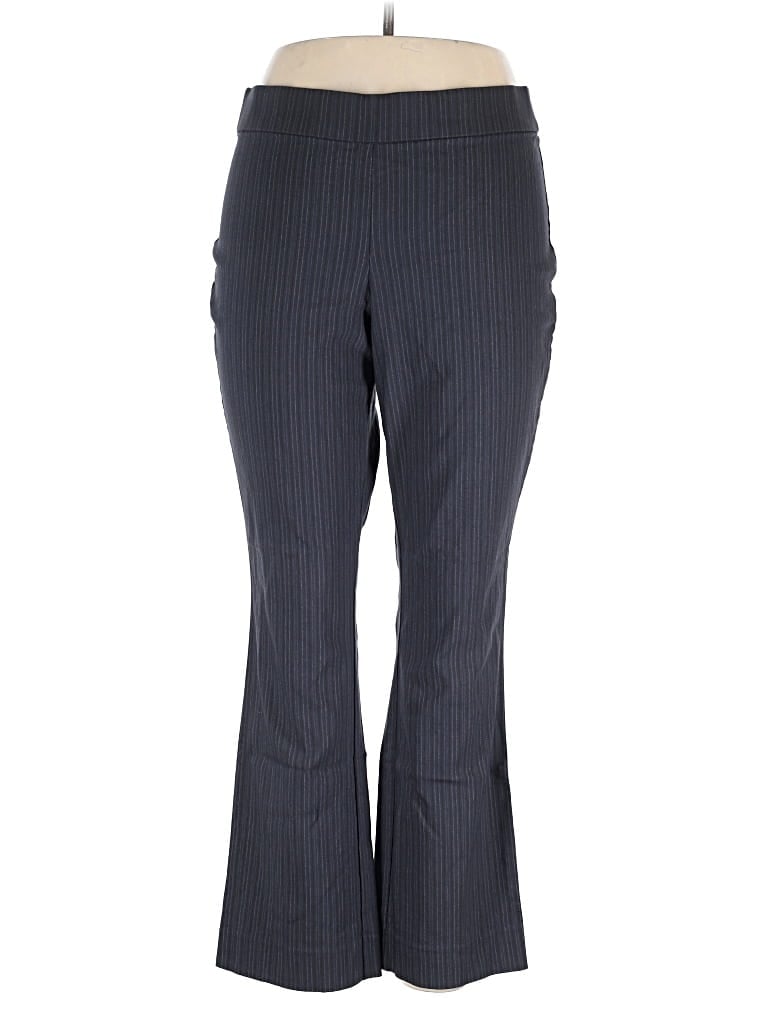 Pre-owned Simply Vera Vera Wang Dress Pants In Blue