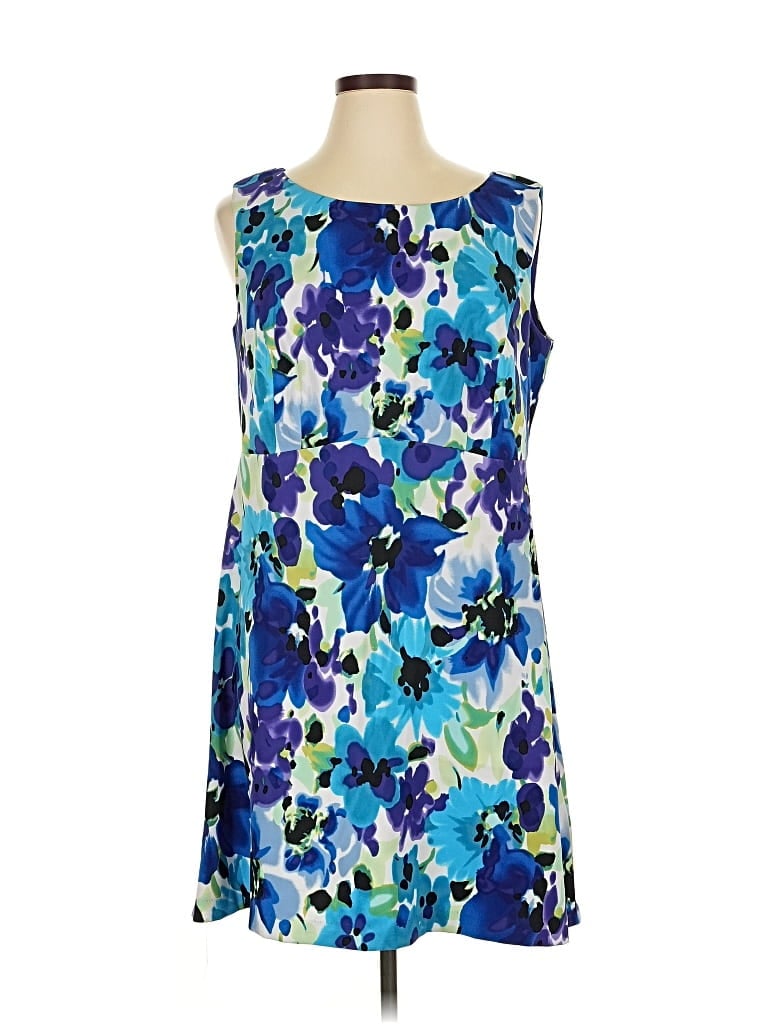 Pre-owned Dressbarn Cocktail Dress In Blue