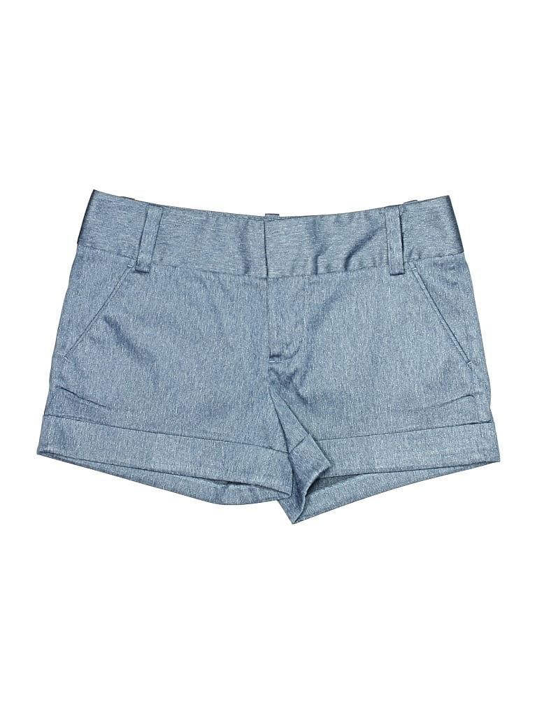 Pre-owned Alice And Olivia Alice + Olivia Shorts In Blue
