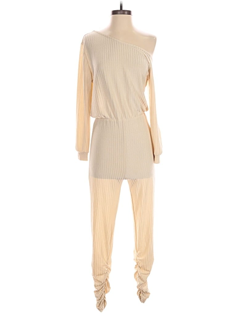 SHEIN Pre-owned Jumpsuit In White