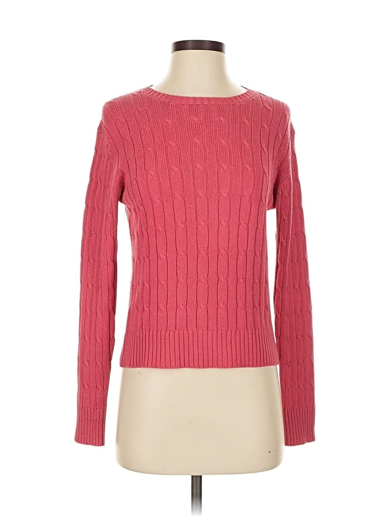 Pre-owned J. Mclaughlin Pullover Sweater In Pink