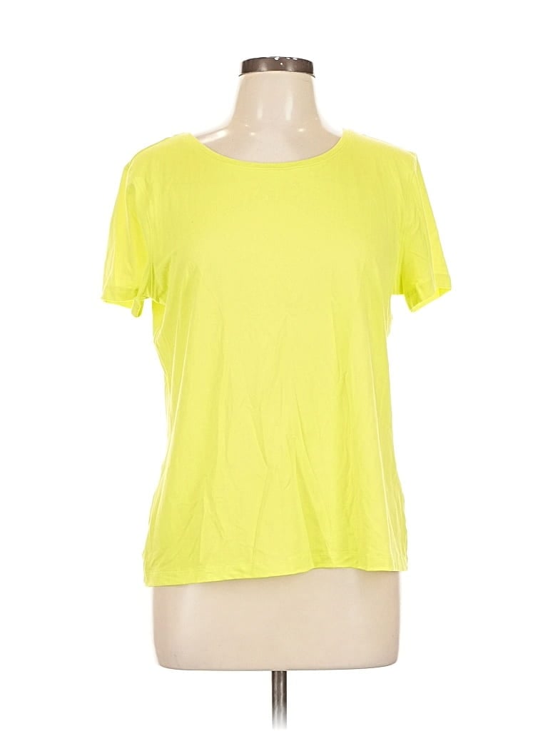 Pre-owned All In Motion Active T-shirt In Yellow