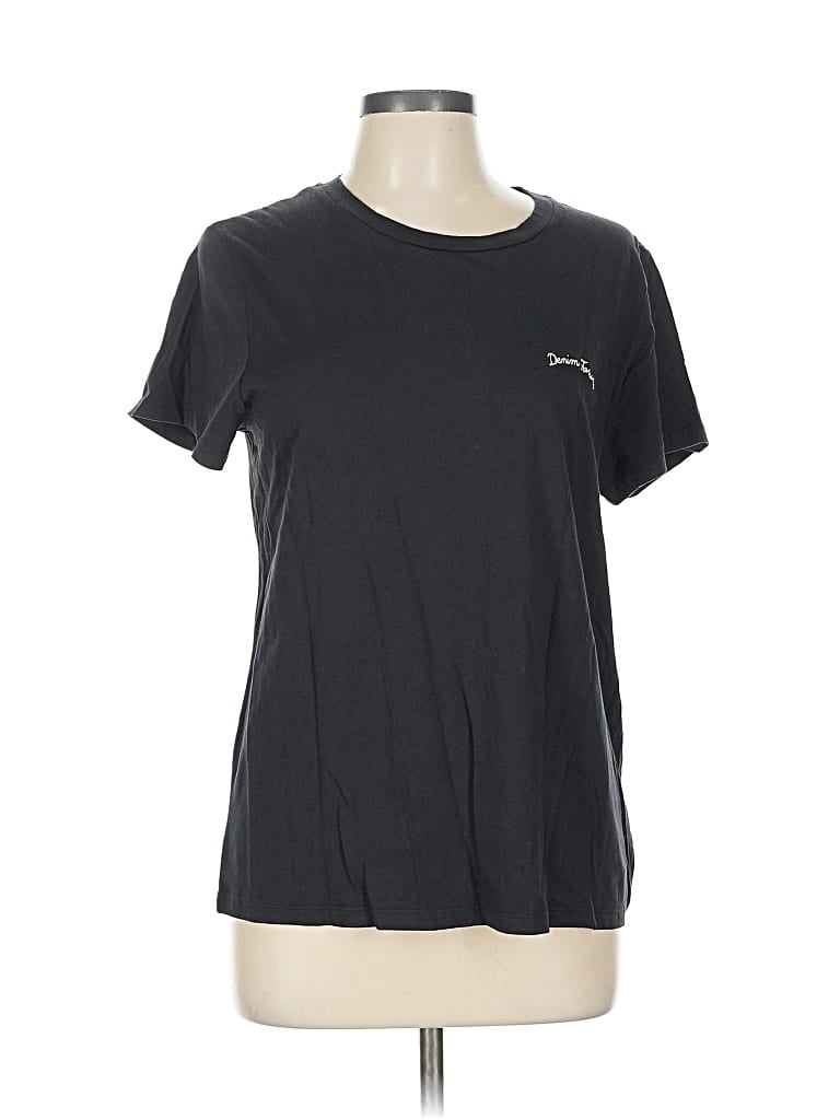 Pre-owned Denim Forum Active T-shirt In Black
