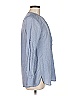 Vince. 100% Cotton Blue Long Sleeve Blouse Size 6 - photo 4