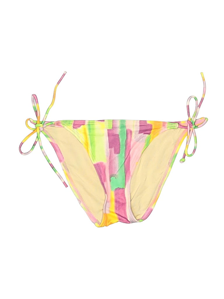 Pre-owned Victoria's Secret Swimsuit Bottoms In Pink