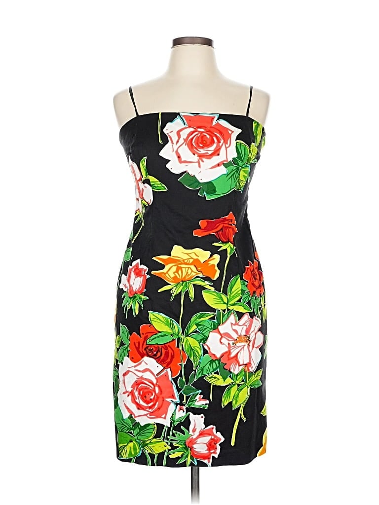 Pre-owned M David Meister Cocktail Dress In Black