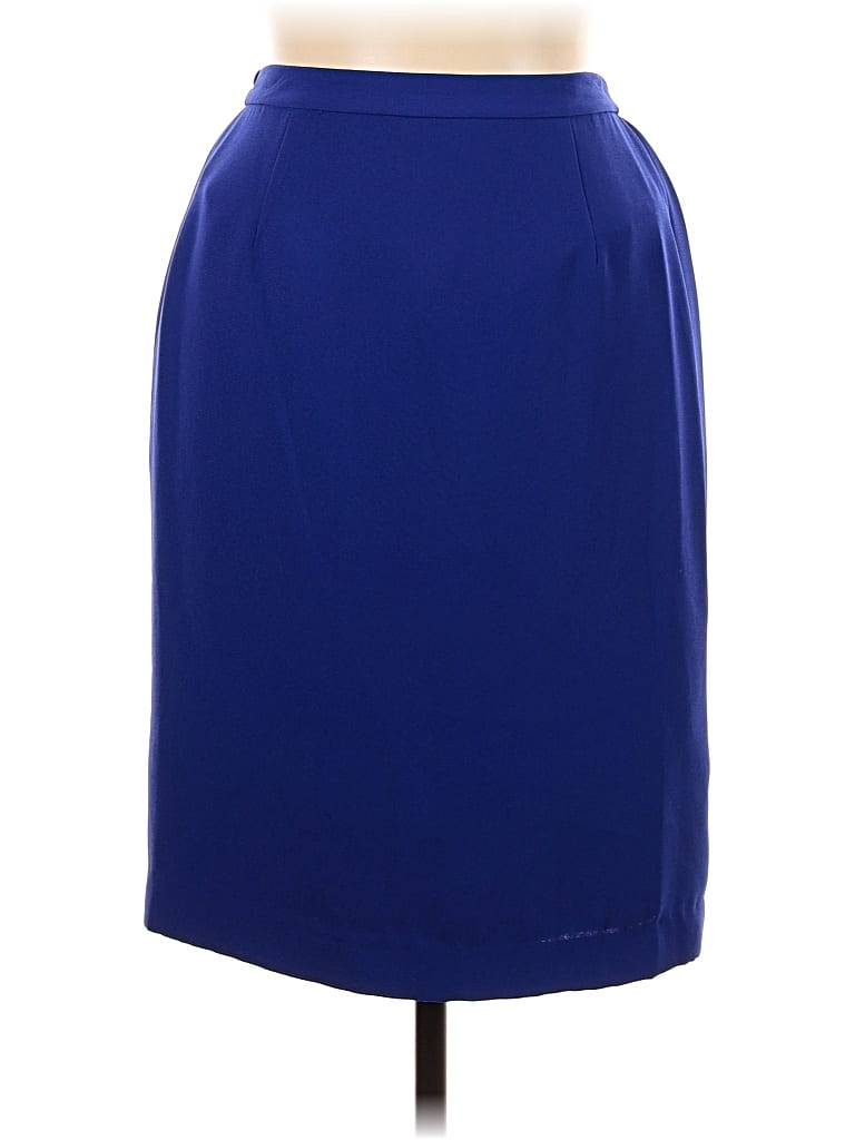Pre-owned Spenser Jeremy Formal Skirt In Blue