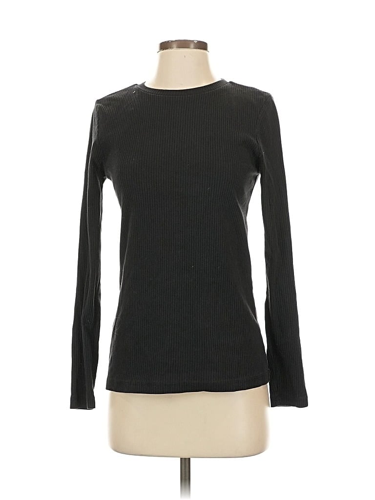 1901 Pre-owned Long Sleeve T-shirt In Black