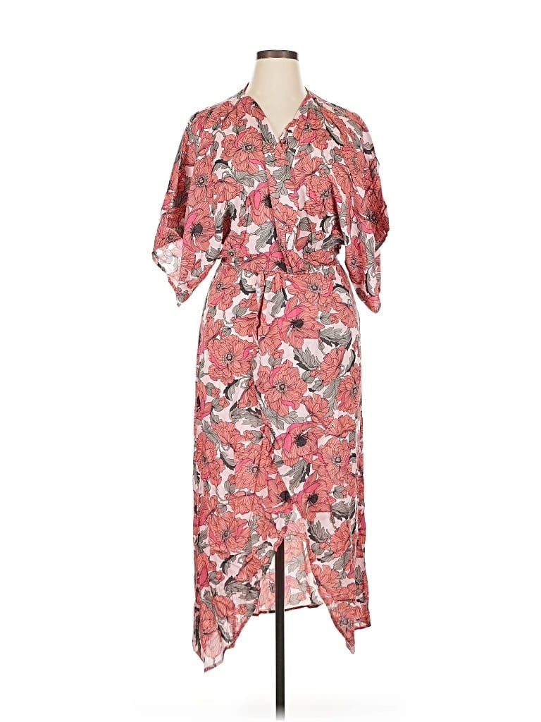 Lezat Casual Dress In Red