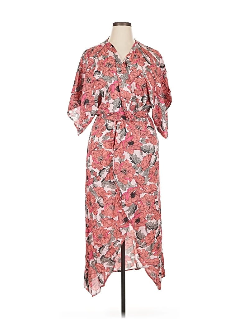 Lezat Casual Dress In Pink