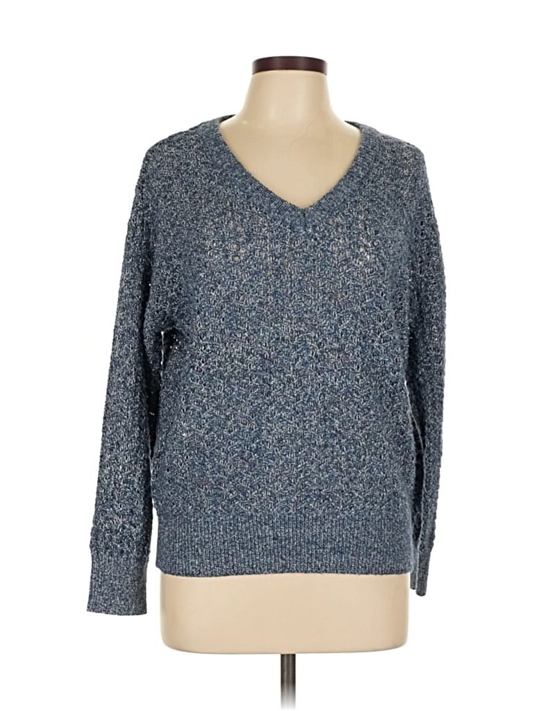 Pre-owned Old Navy Pullover Sweater In Blue