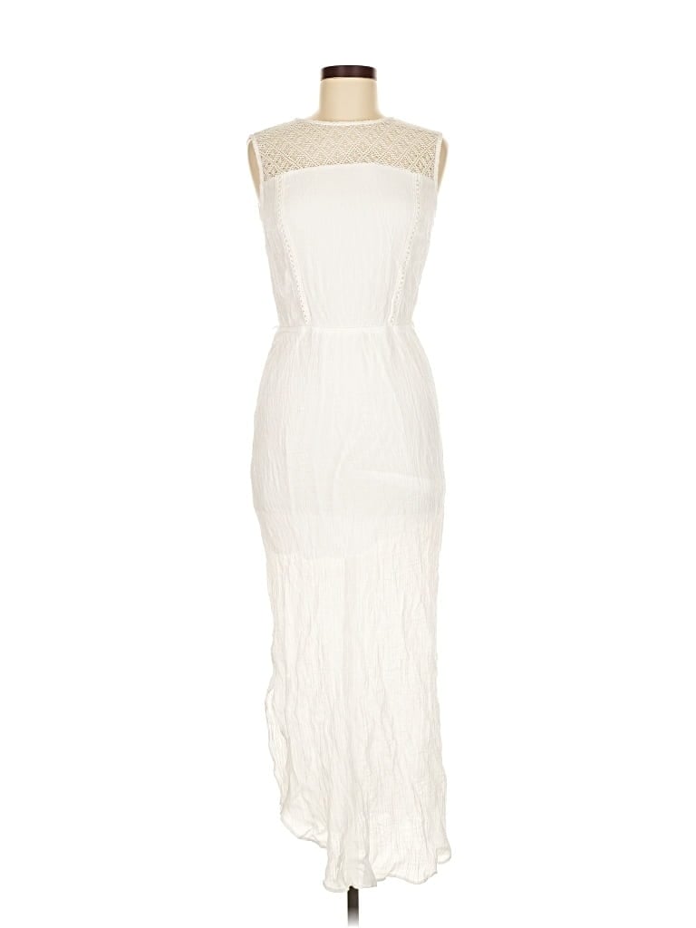 Pre-owned Assorted Brands Cocktail Dress In White