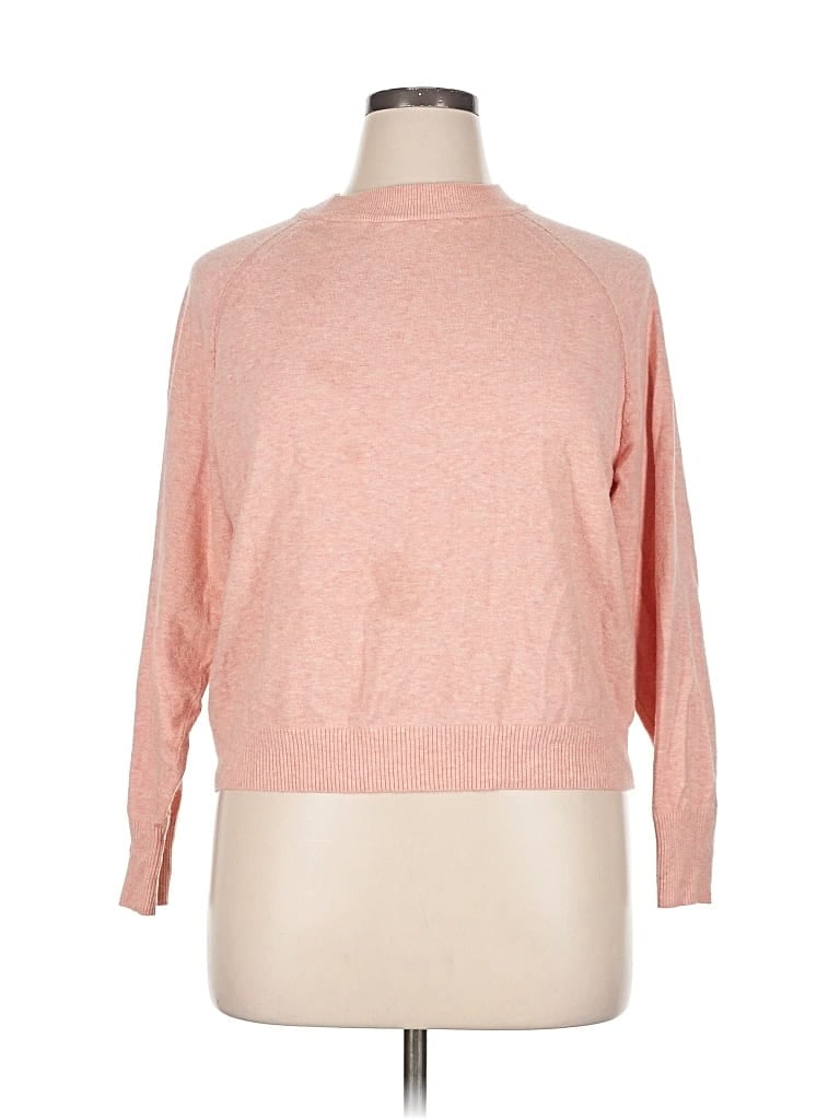 Pre-owned Assorted Brands Pullover Sweater In Pink