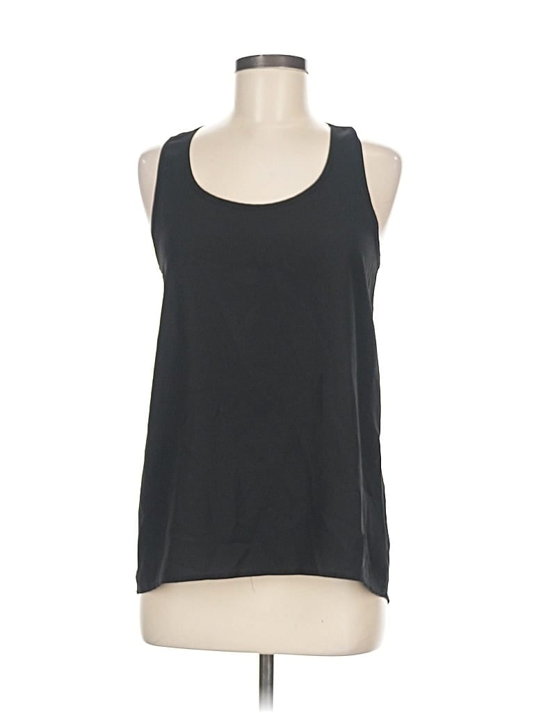 SOPRANO Pre-owned Sleeveless Top Black Scoop Neck Tops