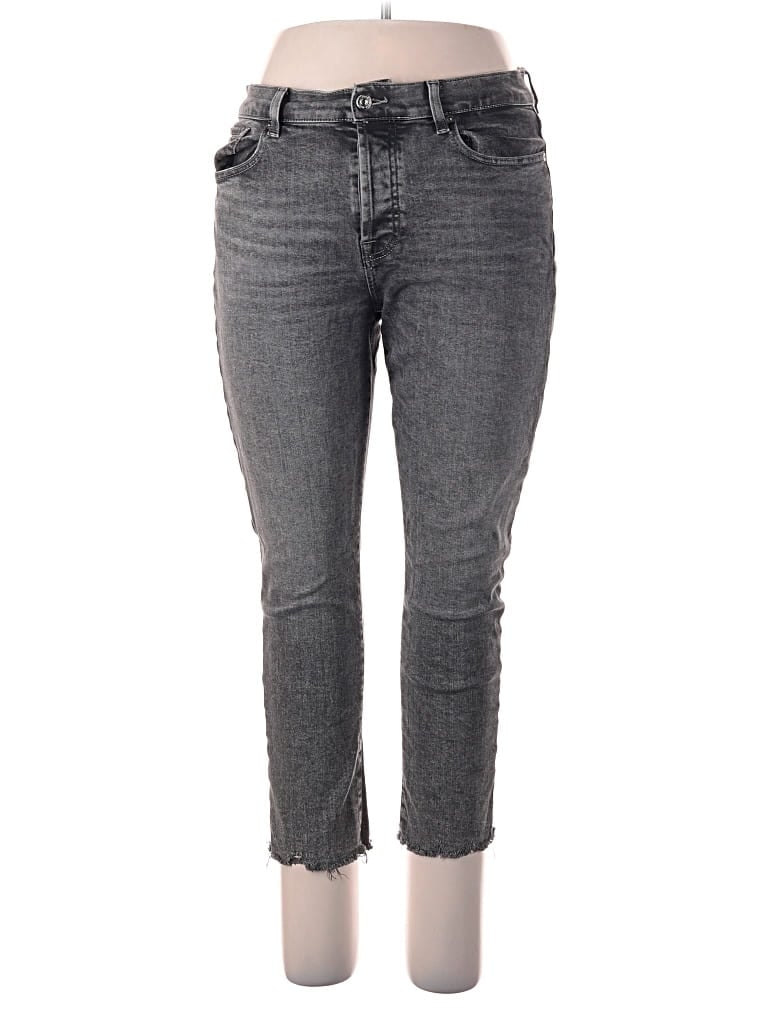 7 FOR ALL MANKIND Pre-owned Jeans In Black