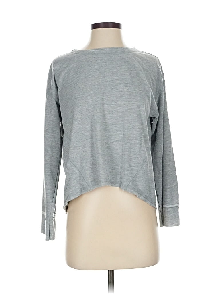 Pre-owned Altar'd State Sweatshirt In Gray