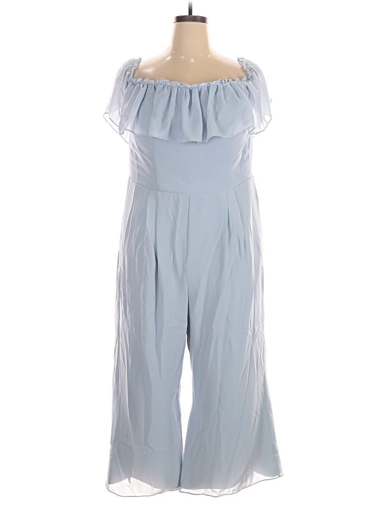 Pre-owned Jj's House Romper In Blue