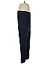 Jigsaw Chevron-herringbone Blue Wool Pants Size 8 - photo 4