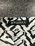 Assorted Brands 100% Polyester Chevron-herringbone Silver 3/4 Sleeve Blouse Size M - photo 7