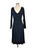 Three Dots Blue Cocktail Dress Size S - photo 1