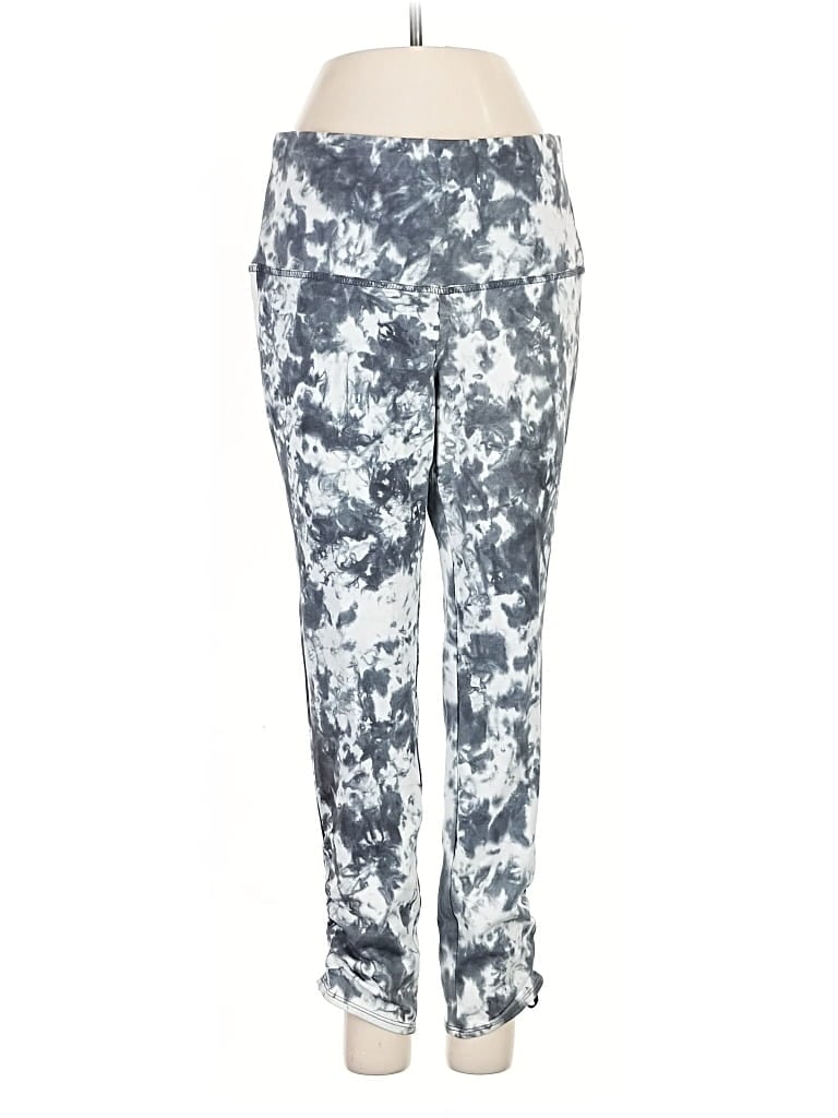 Pre-owned Zenergy By Chico's Active Pants In Gray