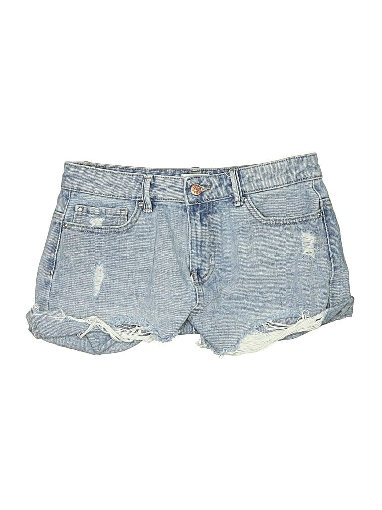 Pre-owned Only Denim Shorts In Blue