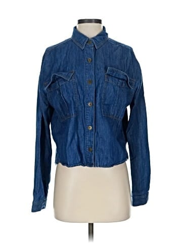 Life in Progress Long Sleeve Button-Down Shirt (view 1)