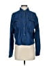 Life in Progress Blue Long Sleeve Button-Down Shirt Size S - photo 1
