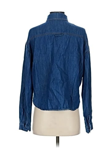 Life in Progress Long Sleeve Button-Down Shirt (view 2)