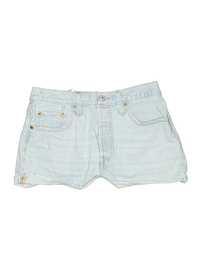 Click to view more detailed imagery on our partner's website Pre-owned Levi's Denim Shorts In Blue