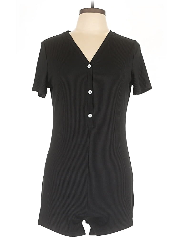 Pre-owned Unbranded Romper In Black