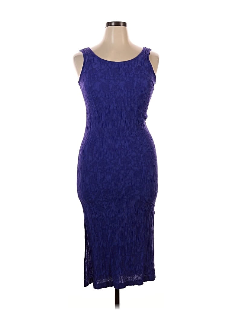Pre-owned Karin Stevens Cocktail Dress In Blue