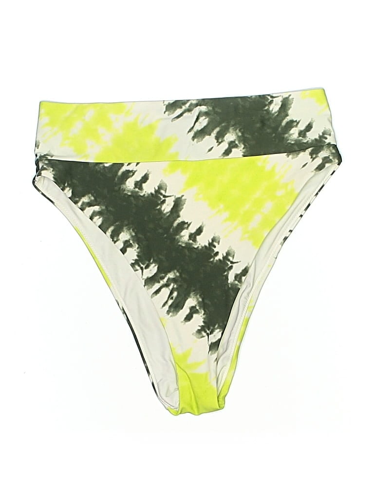 Pre-owned Aerie Swimsuit Bottoms In Green