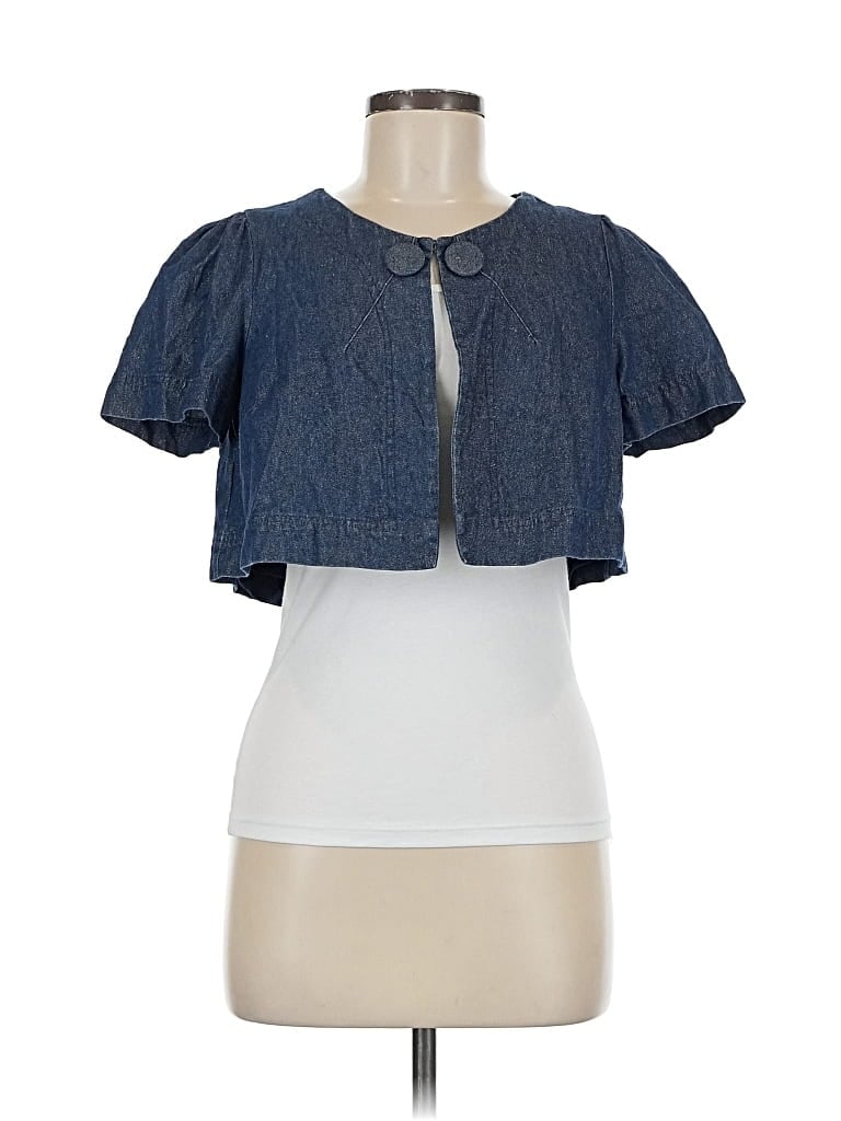 Pre-owned No Boundaries Cardigan Sweater In Blue