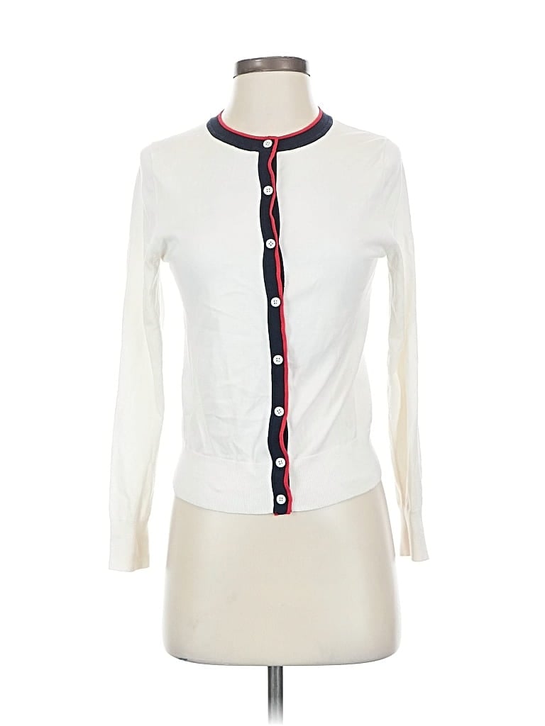 BANANA REPUBLIC Pre-owned Cardigan Sweater In White