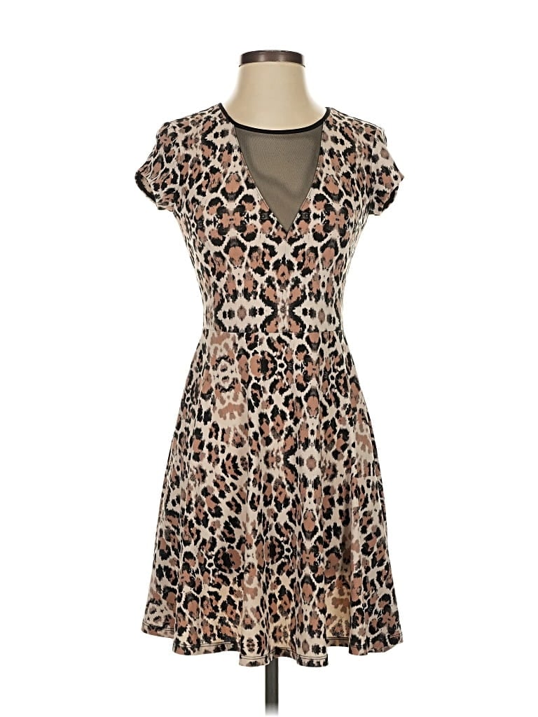 Pre-owned Kimchi Blue Casual Dress In Brown