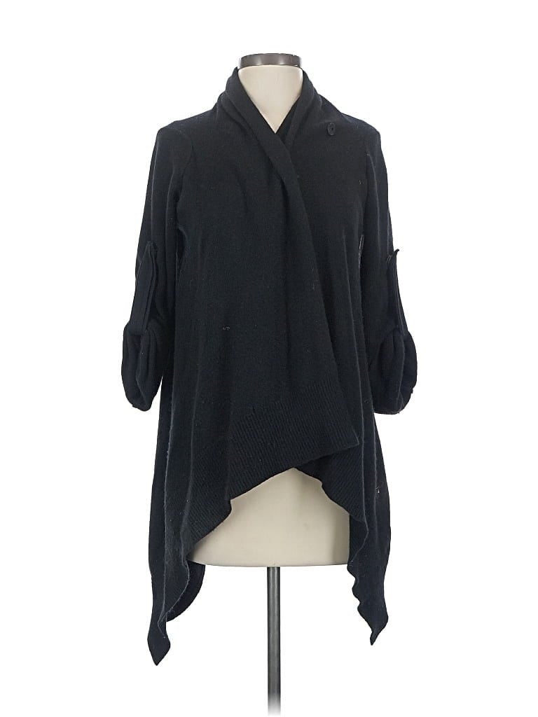 Pre-owned Ann Taylor Cardigan Sweater In Black