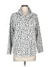 Ruby Rd. 100% Polyester Silver Cardigan Size L - photo 1