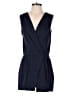 BCBGeneration Solid Blue Romper Size S - photo 1