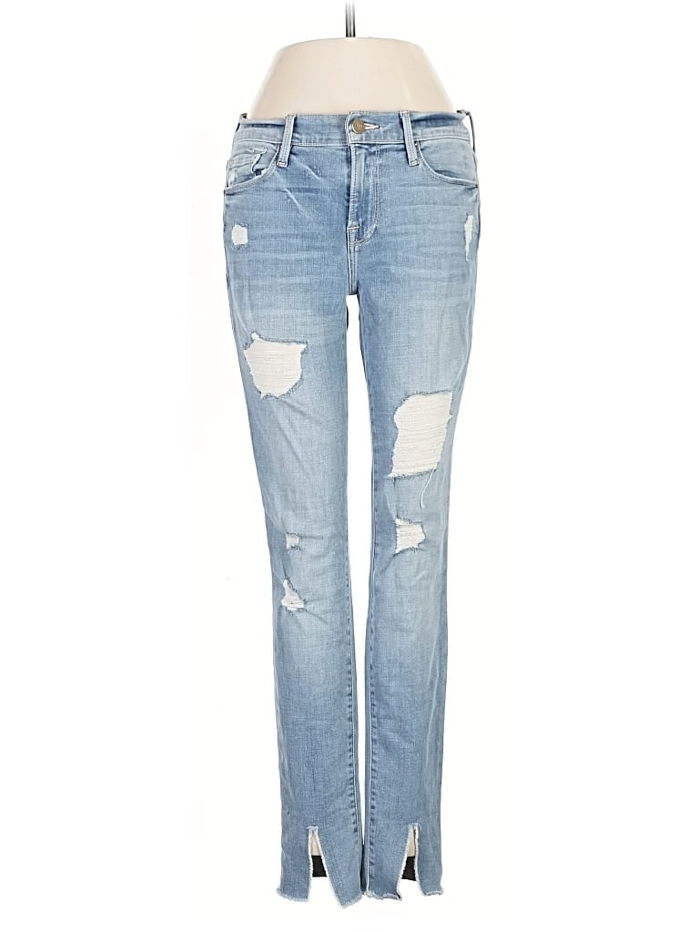 Pre-owned Frame Jeans In Blue