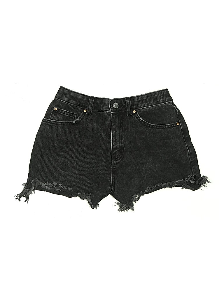 Pre-owned Denim Co Denim Shorts In Black