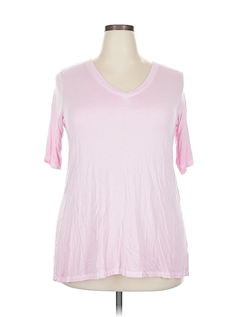 Pre-owned Torrid Short Sleeve T-shirt In Pink