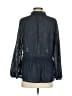 Zac & Rachel 100% Polyester Blue Long Sleeve Blouse Size S - photo 2