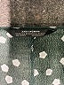 Zara 100% Polyester Polka Dots Black Green Jumpsuit Size XS - photo 3