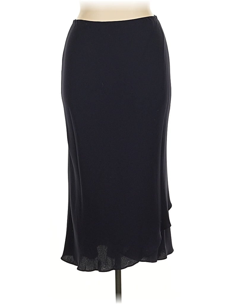 Pre-owned Donna Ricco Formal Skirt In Black