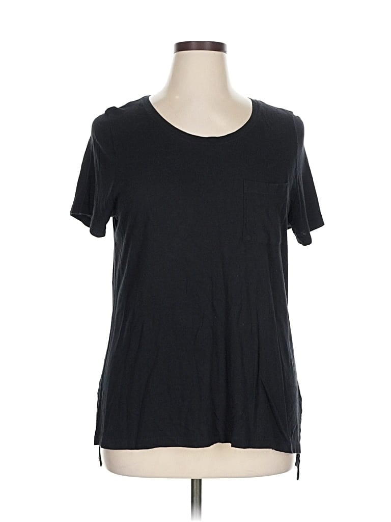 LANE BRYANT Pre-owned Short Sleeve T-shirt In Black