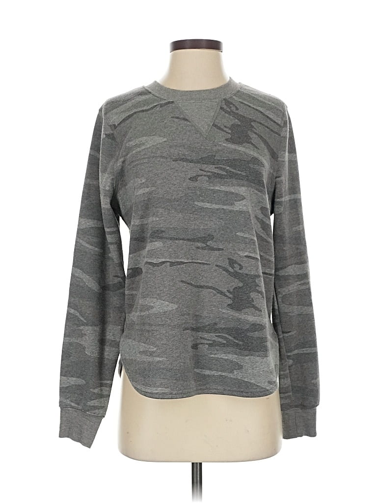 Pre-owned Z Supply Sweatshirt In Gray