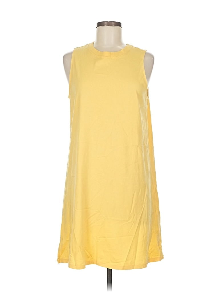 Pre-owned Old Navy Casual Dress In Yellow